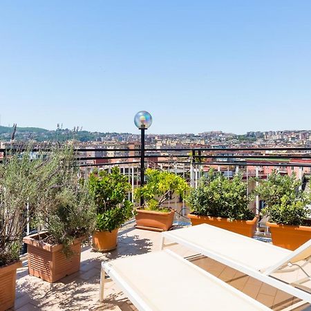 N'Attic A Vomero Penthouse Terrace By Napoliapartments المظهر الخارجي الصورة